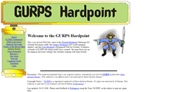 Desktop Screenshot of gurps.hardpoints.de