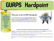 Tablet Screenshot of gurps.hardpoints.de